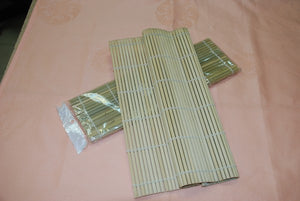 Set en bambou de cuisine 27 x 27 cm