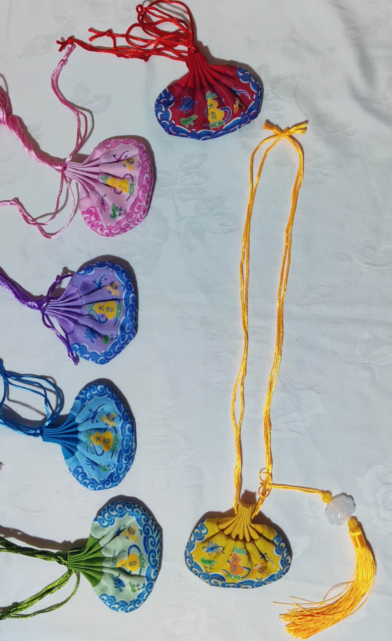 Accrochage de sachet en tissu (7,00 x 9,00 cm)