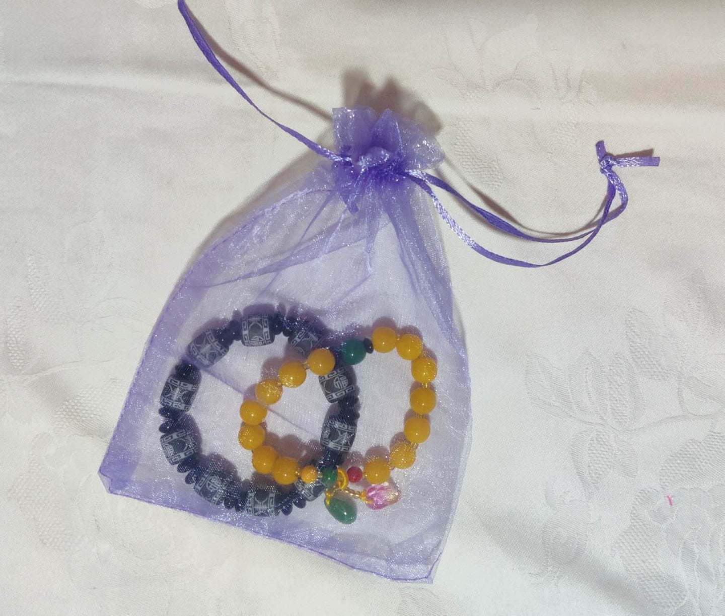 Bracelets Couple Duo en résine