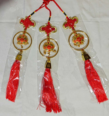 Accrochage noeud chinois la richesse et bonheur (6,00 x 30,00 cm)