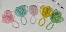 Bracelet en résine imitation cristal 8# 5 motifs 仿水晶手链