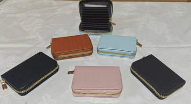 Porte monnaie et cartes 5 motifs (8.00 x 11.00 cm)