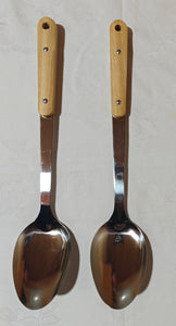 Louche à buffet poignée en bois (36,50 cm)