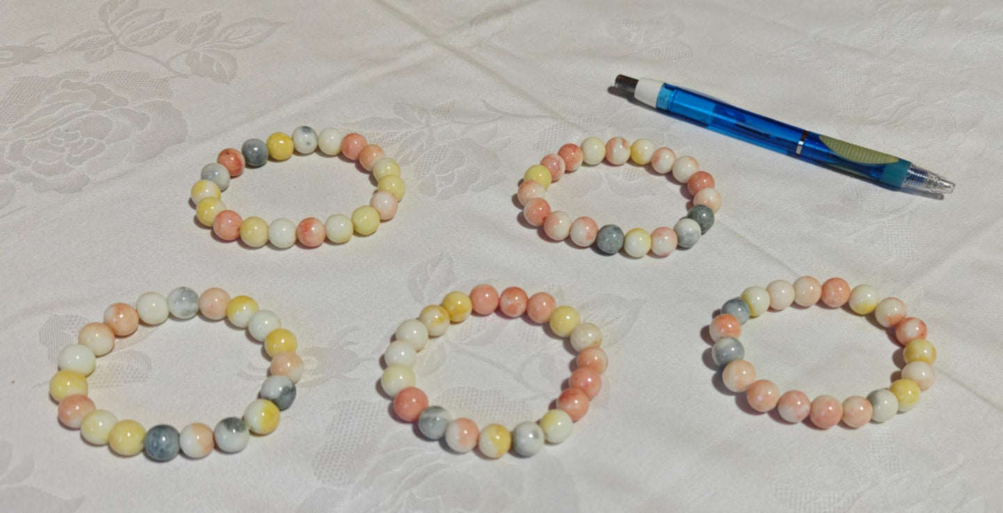 Bracelet de perles simple 6,50cm 10#