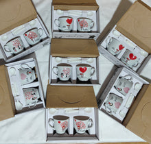 Couple de tasse à café 5,20 x 6,00 cm （非平均混装情侣咖啡杯）