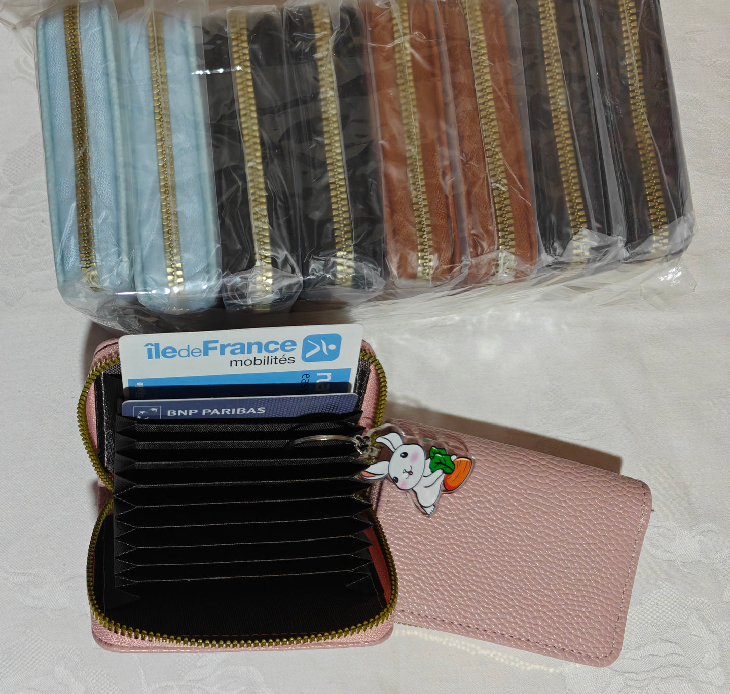 Porte monnaie et cartes 5 motifs (8.00 x 11.00 cm)