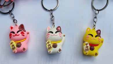 Porte-clés chat Feng Shui (3.20 x 4.20 cm)