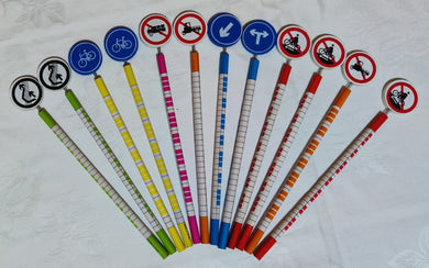 Crayons en bois 21 cm