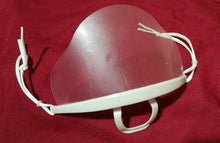 Masque alimentaire transparent en plastique