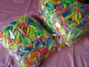 Accrochage scoubidou en forme de crevette en plastique