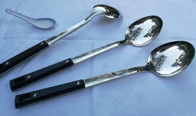Louche à buffet en inox 37 cm
