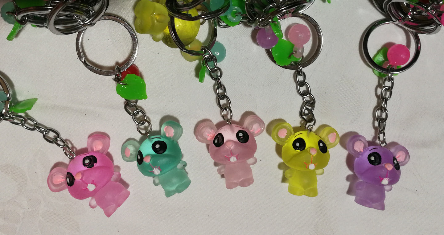Porte-clés rat (3,50 x 3,50 cm)