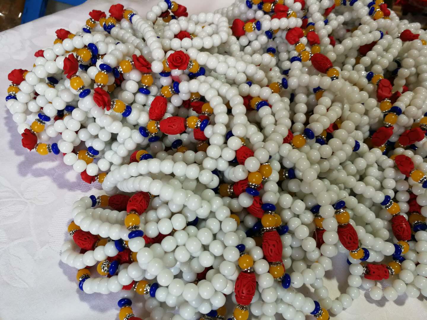 Bracelet de perle en résine