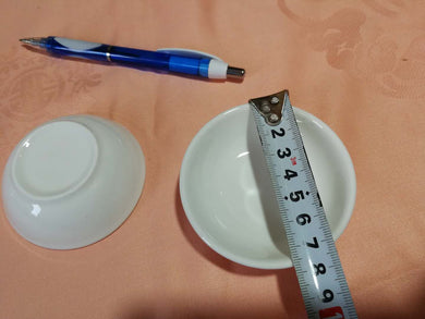 Coupelle en porcelaine (7,50 cm)
