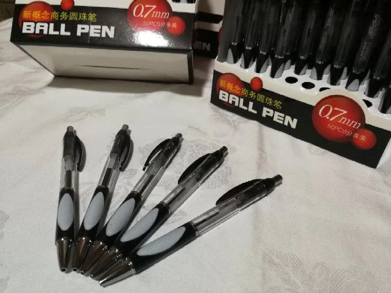 Stylo à bille, encre noir 0,70 mm