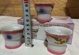 Verre à saké en porcelaine - Photo homme (53,00 x 45,00 mm)