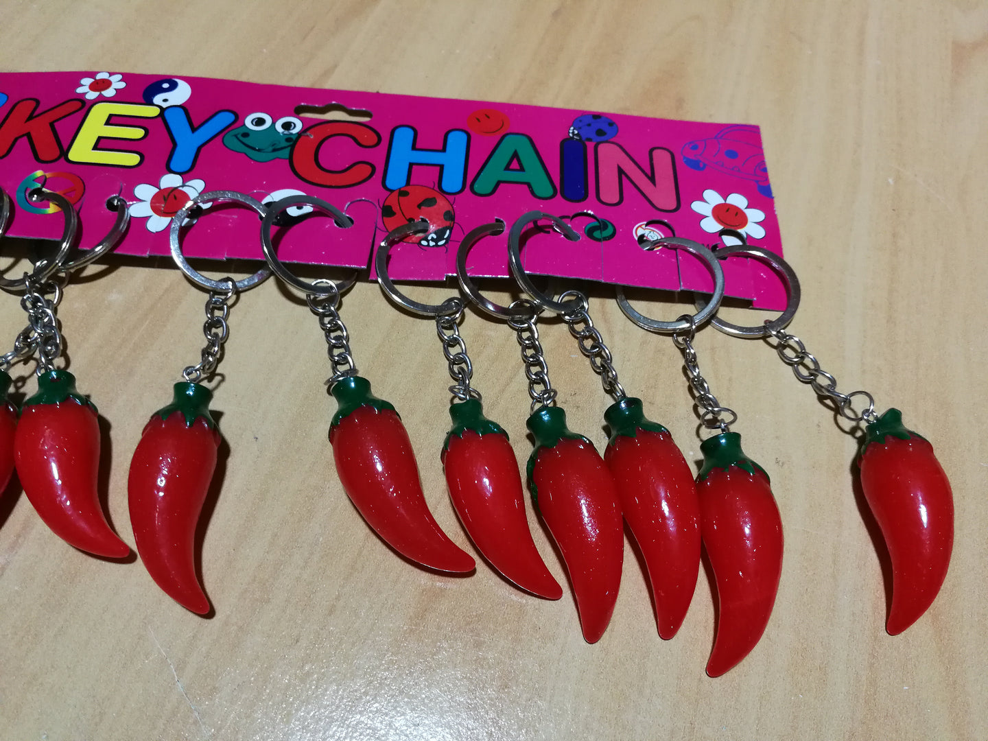 Porte-clés piment (1,80 x 5,00 cm)
