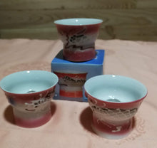 Verre à saké en porcelaine - Photo homme (53,00 x 40,00 mm)
