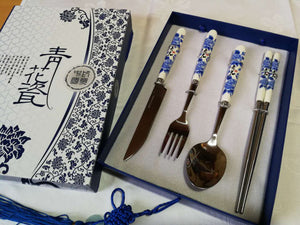 Set de couverts traditionnels (18,00 x 25,00 cm)