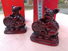 Statue de cochon en résine (7,50 x 9,00 cm)