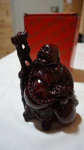 Statue de bouddha en résine de 15 cm