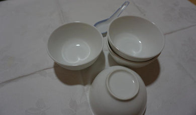 Bol en porcelaine blanc 11 cm