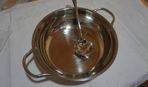 Casserole pour fondue D intérieur 26,00cm/28cm H: 7,00cm
