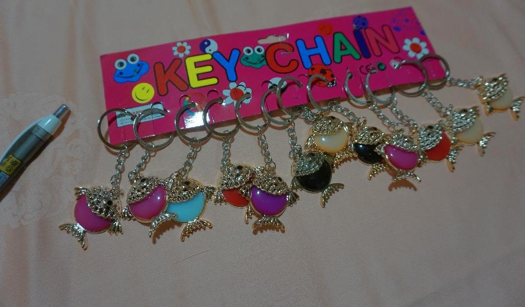 Porte-clés en forme de poisson