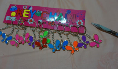 Porte-clés en forme de papillon