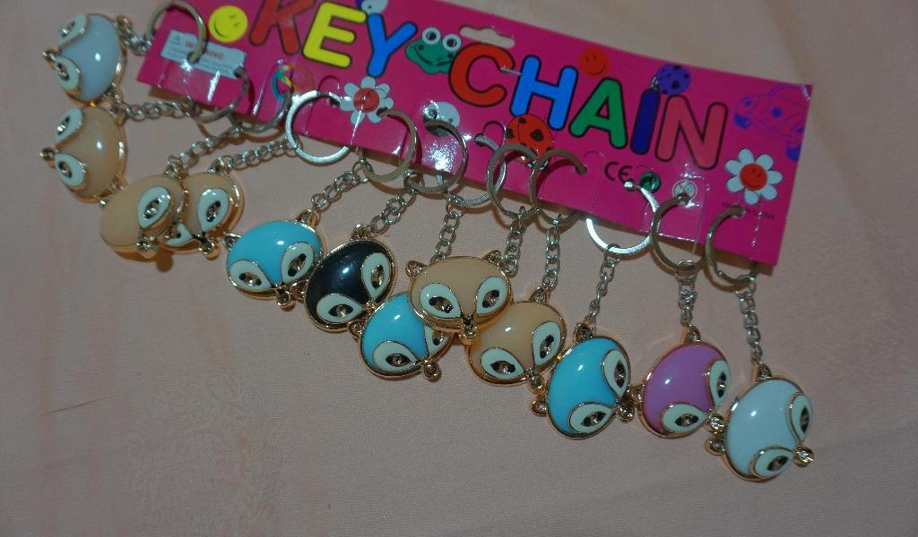 Porte-clés en forme de chat