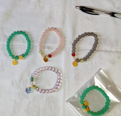 Bracelet nature 8 mm