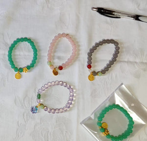 Bracelet nature 8 mm