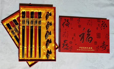 Ensemble de baguettes chinoises (18,00 x 27,50 cm)