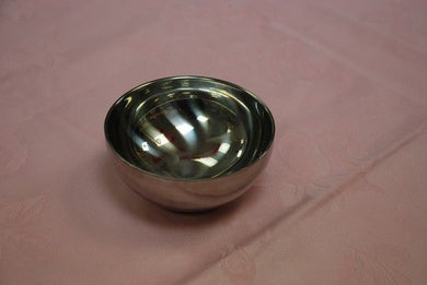 Bol à dessert en inox (9,70 cm)